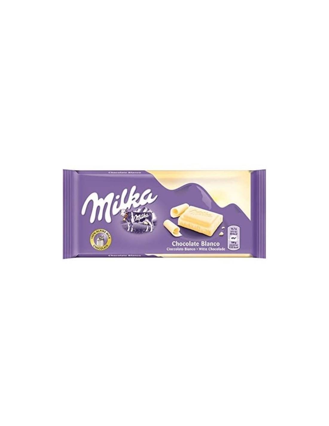 MILKA WHITE CHOCOLATE 100 G / 3.4 OZ