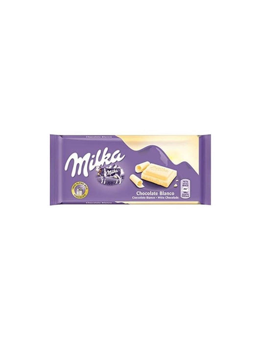 MILKA WHITE CHOCOLATE 100 G / 3.4 OZ