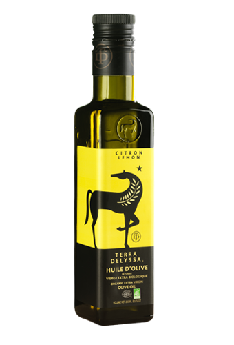 Préparation à base d'huile d'olive aromatisée Bio Citron 250ML