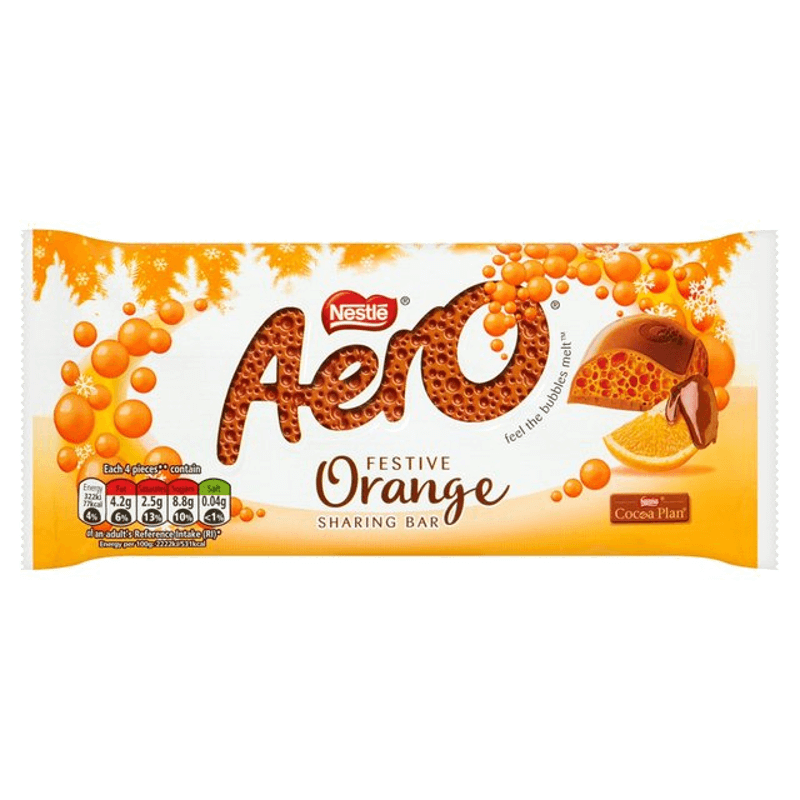 NESTLE AERO ORANGE BAR 100G