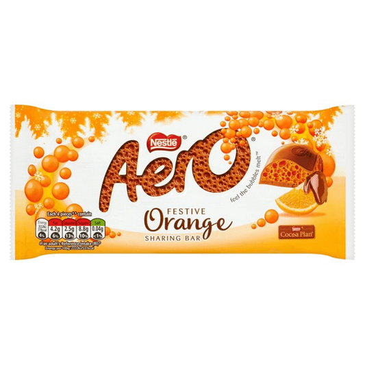 NESTLE AERO ORANGE BAR 100G