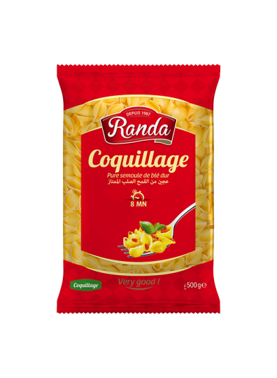 PÂTES COURTE COQUILLAGE - RANDA