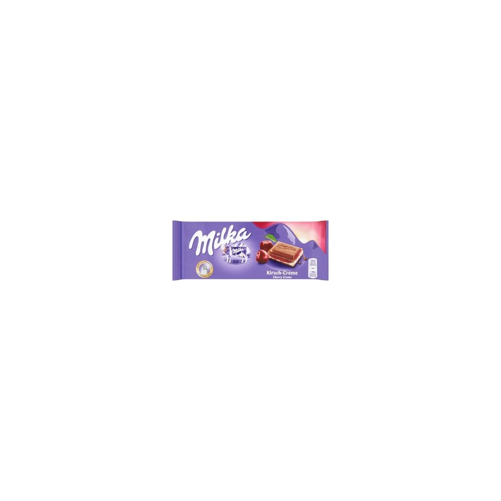 MILKA CHERRY CREAM CHOCOLATE 100 G / 3.4 OZ